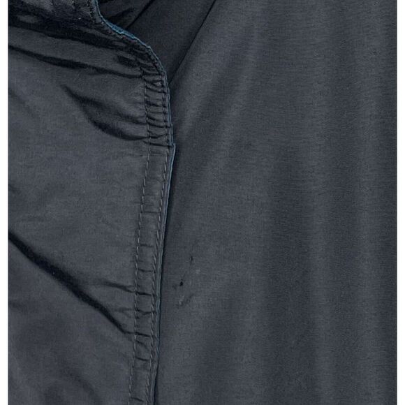 LL BEAN x COLUMBIA Womens Black Green Full-Zip Nylon Jacket Vintage VTG Large L - Picture 11 of 11